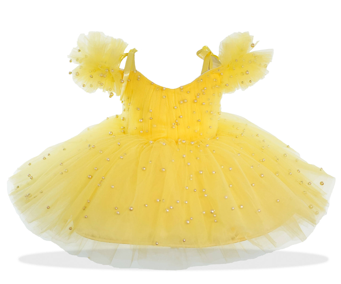 Taylor  Girl Dress Yellow