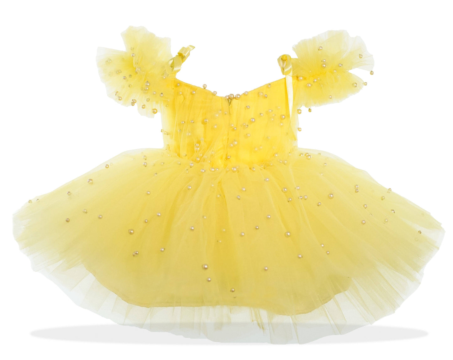 Taylor  Girl Dress Yellow